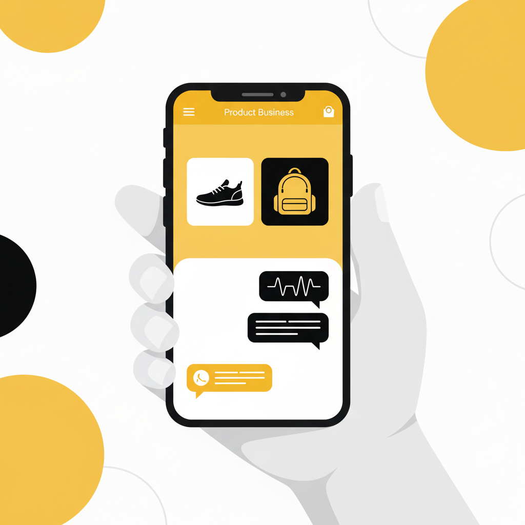 WhatsApp Business product catalog and automated chat for Indian small businesses