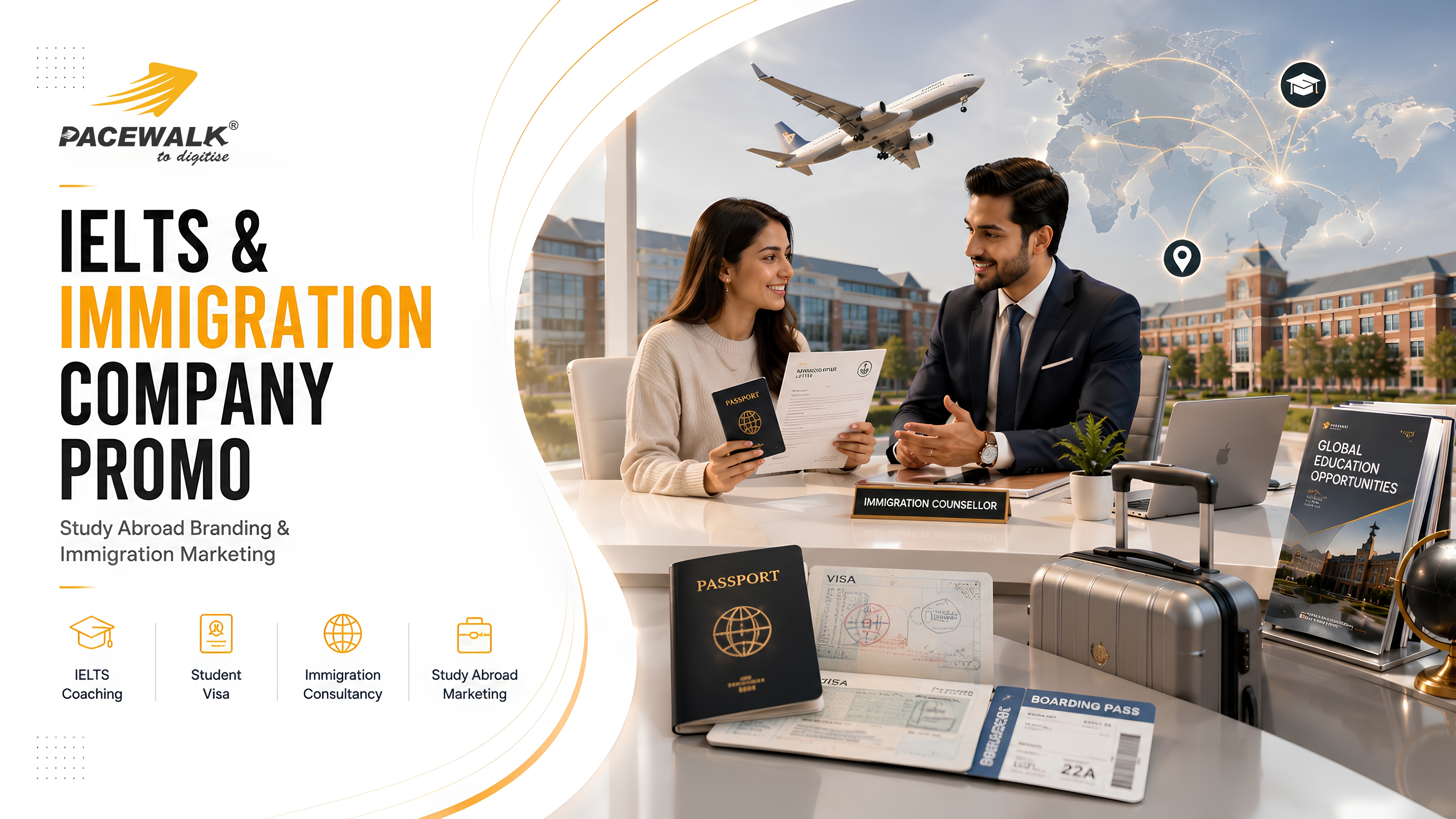 IELTS & Immigration Company Promo