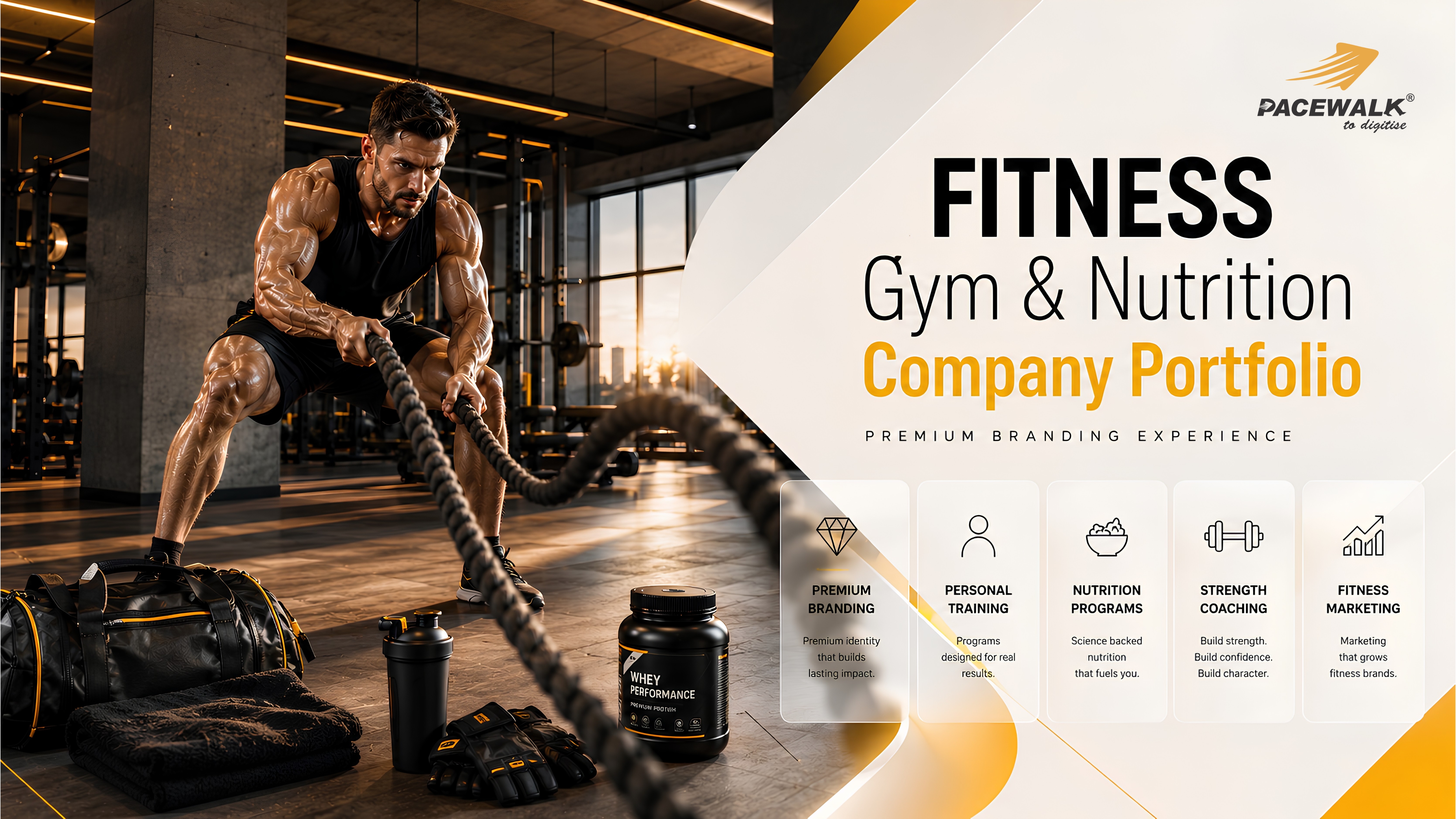 Fitness-Gym-Nutrition Company Promo