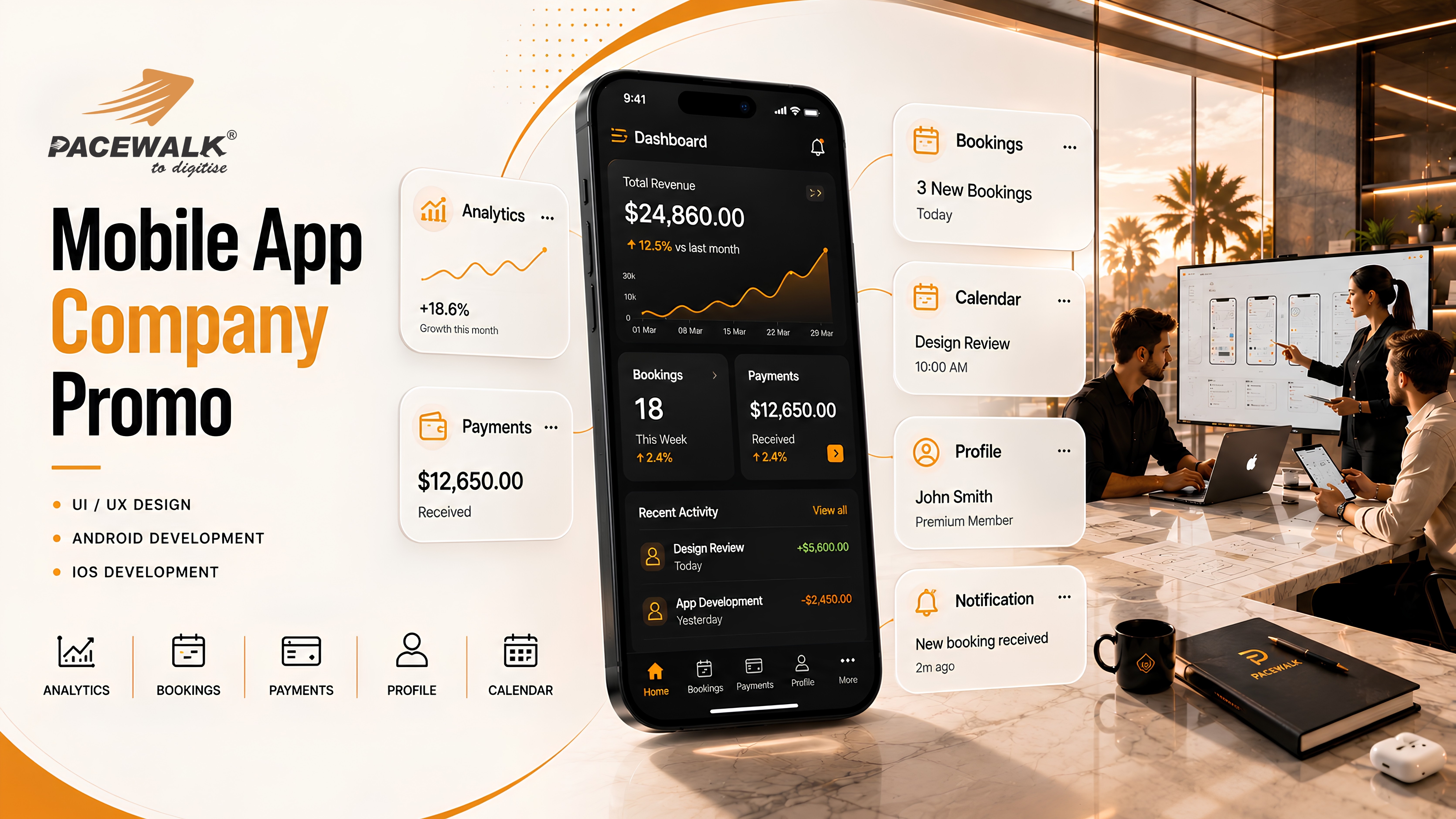 Mobile App Company Promo
