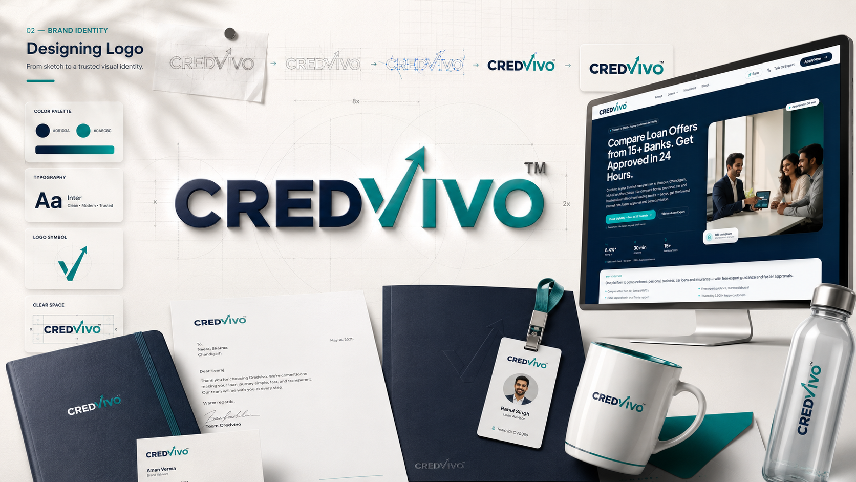 CredVivo Loan & Insurance — Website Design work by Pacewalk, image 1
