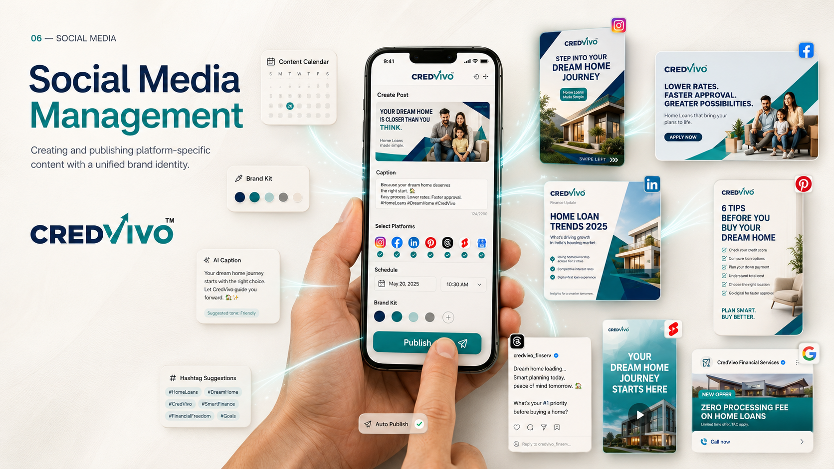 CredVivo Loan & Insurance — Website Design work by Pacewalk, image 4