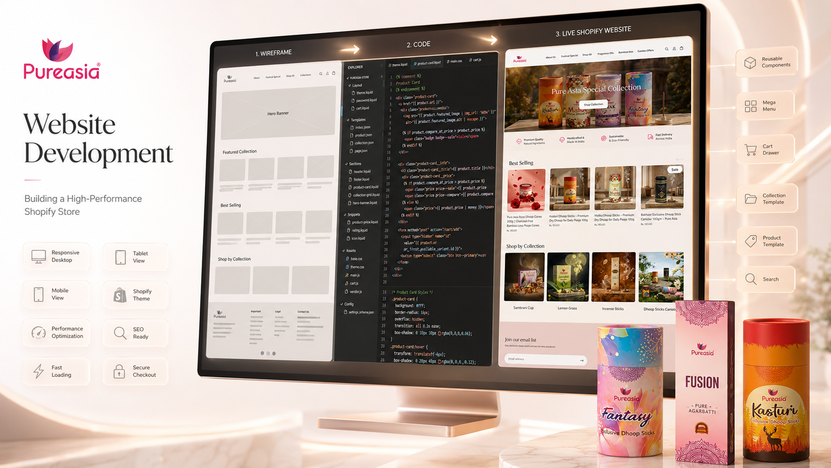 Pure Frag Asia — Website Design work by Pacewalk, image 2